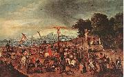 BRUEGHEL, Pieter the Younger, Crucifixion